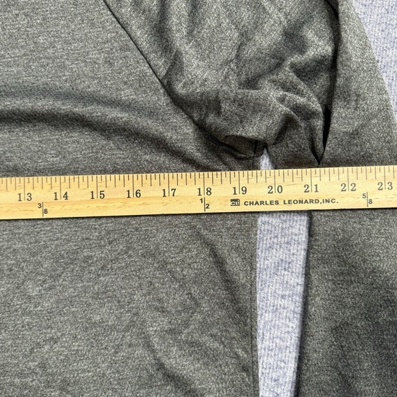 Tapout 1/4 Zip Pullover Size Medium Gray Long Sleeve Shirt Pullover Workout Gym - Picture 6 of 7